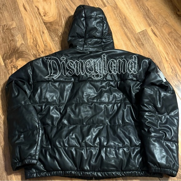 Disney Jacket Puffer Faux Zip Up Coat Hoodie Size XL - Picture 6 of 12